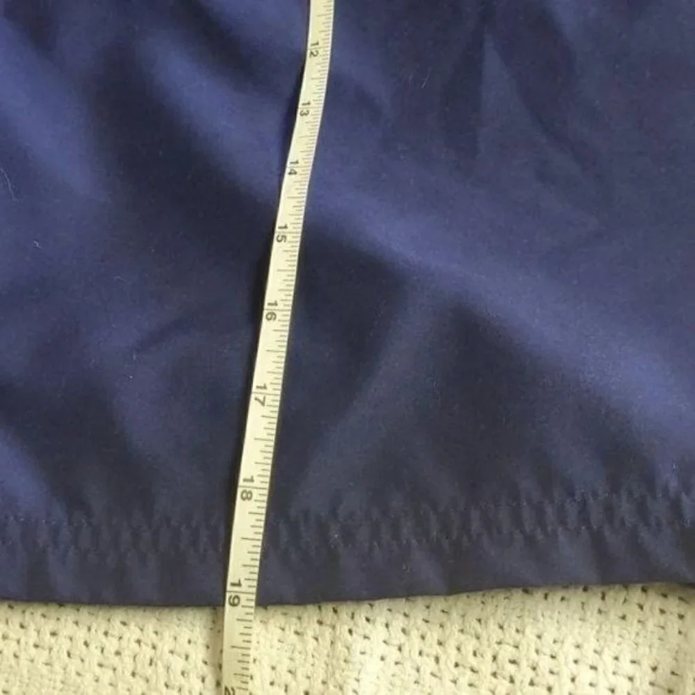 Islander Cinched Lined Striped Sz.‎ L Swim Trunks